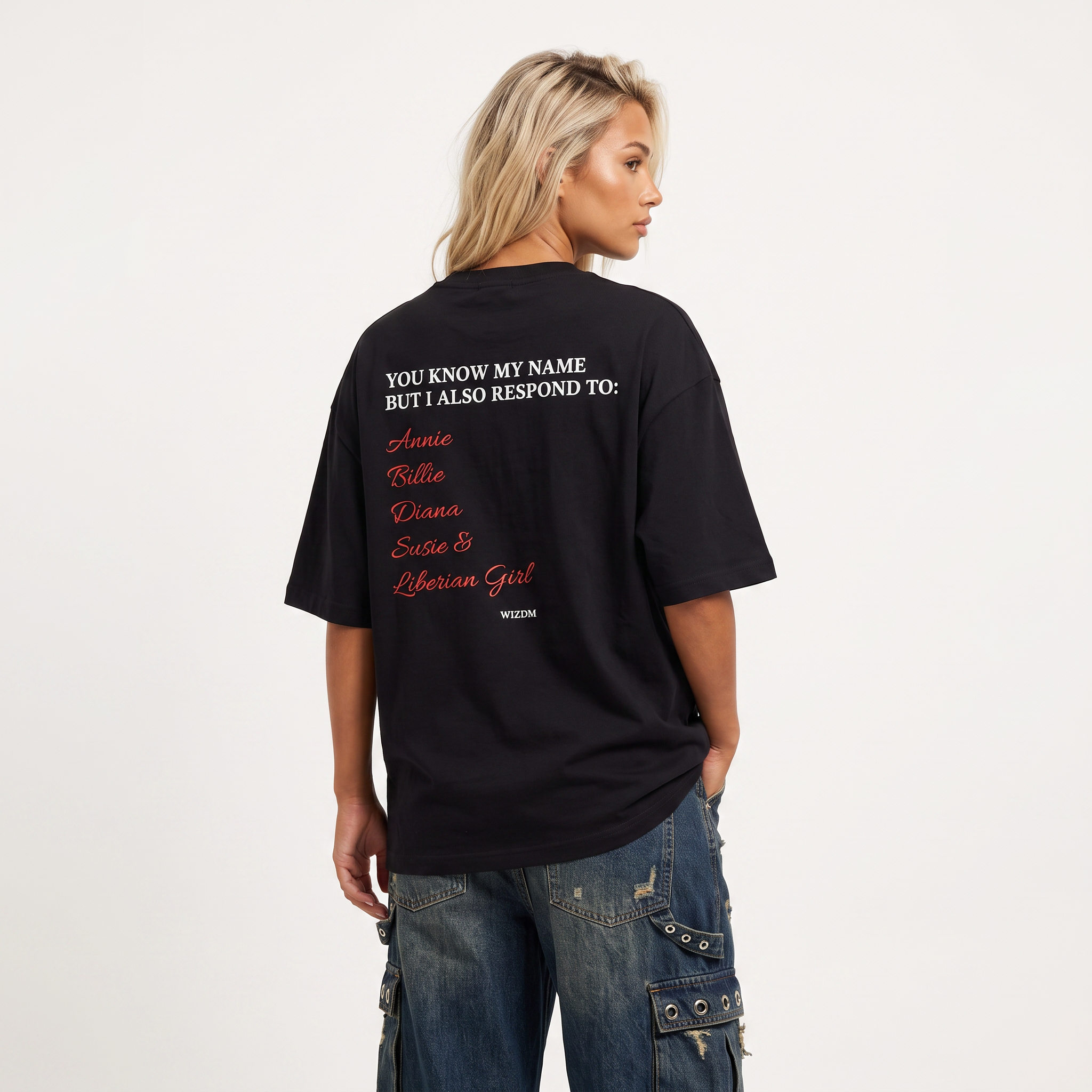 YOU KNOW MY NAME - Oversized Tee